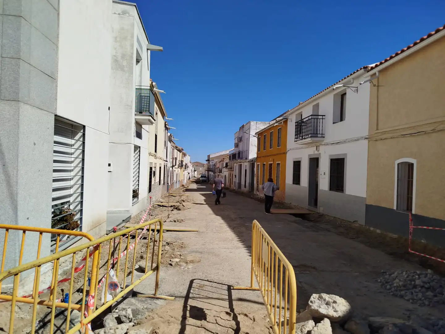 Vista exterior de Casa adosada en venta en Membrío, Cáceres