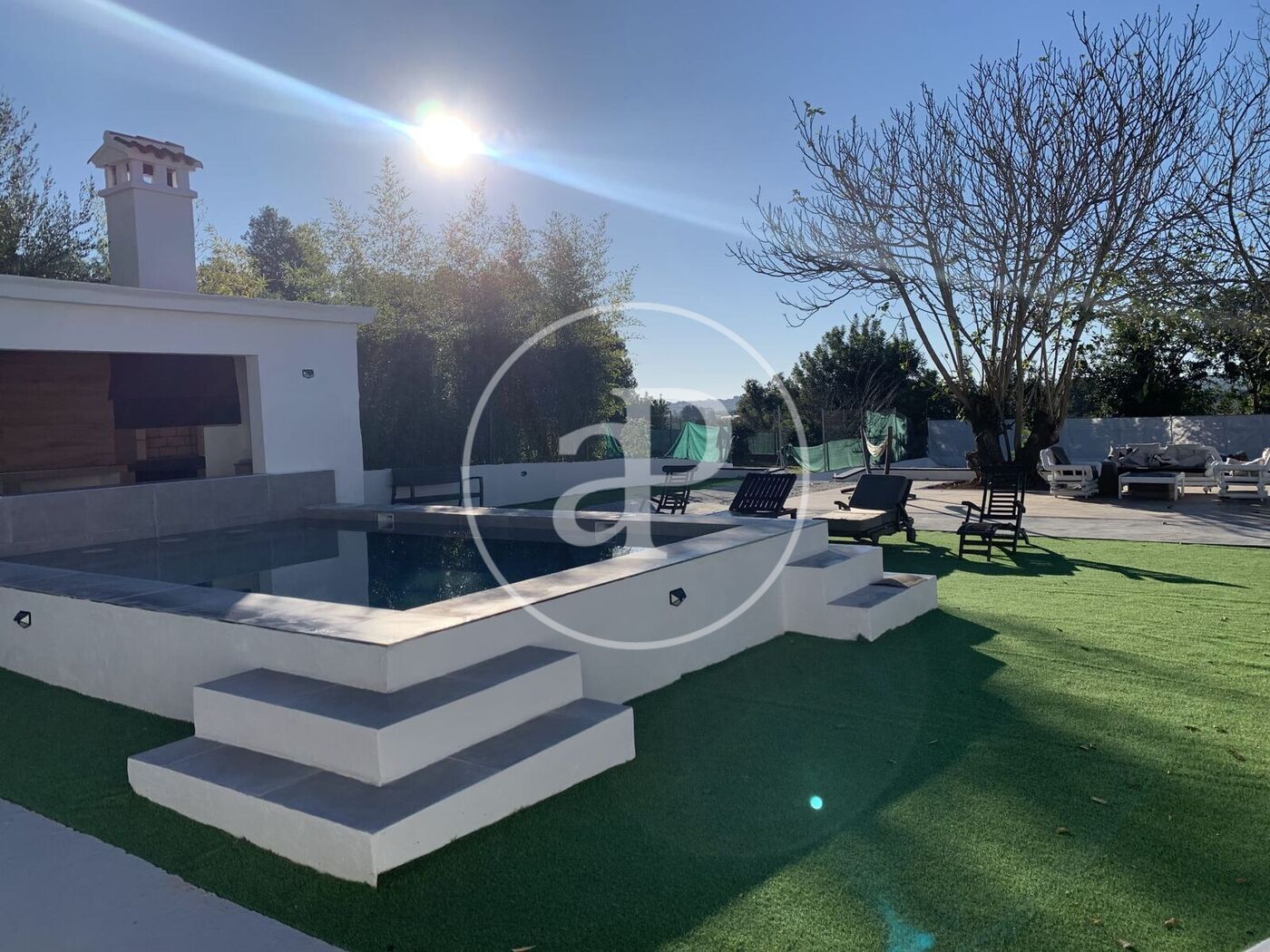 Terraza de Casa o chalet de alquiler en Godelleta con Aire acondicionado, Calefacción y Jardín privado
