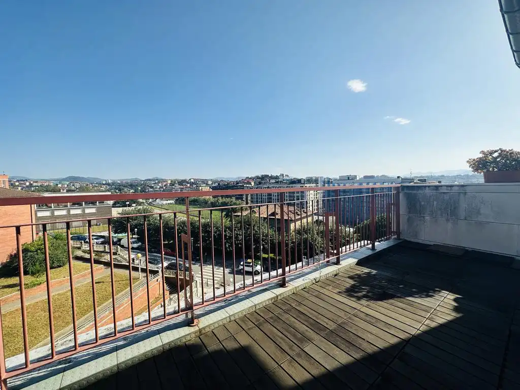 Terrace of Flat for rent in Donostia - San Sebastián   with Heating, Parquet flooring and Terrace