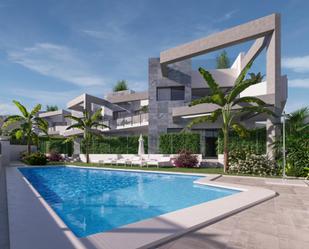 Vista exterior de Planta baixa en venda en Mazarrón amb Aire condicionat, Calefacció i Jardí privat