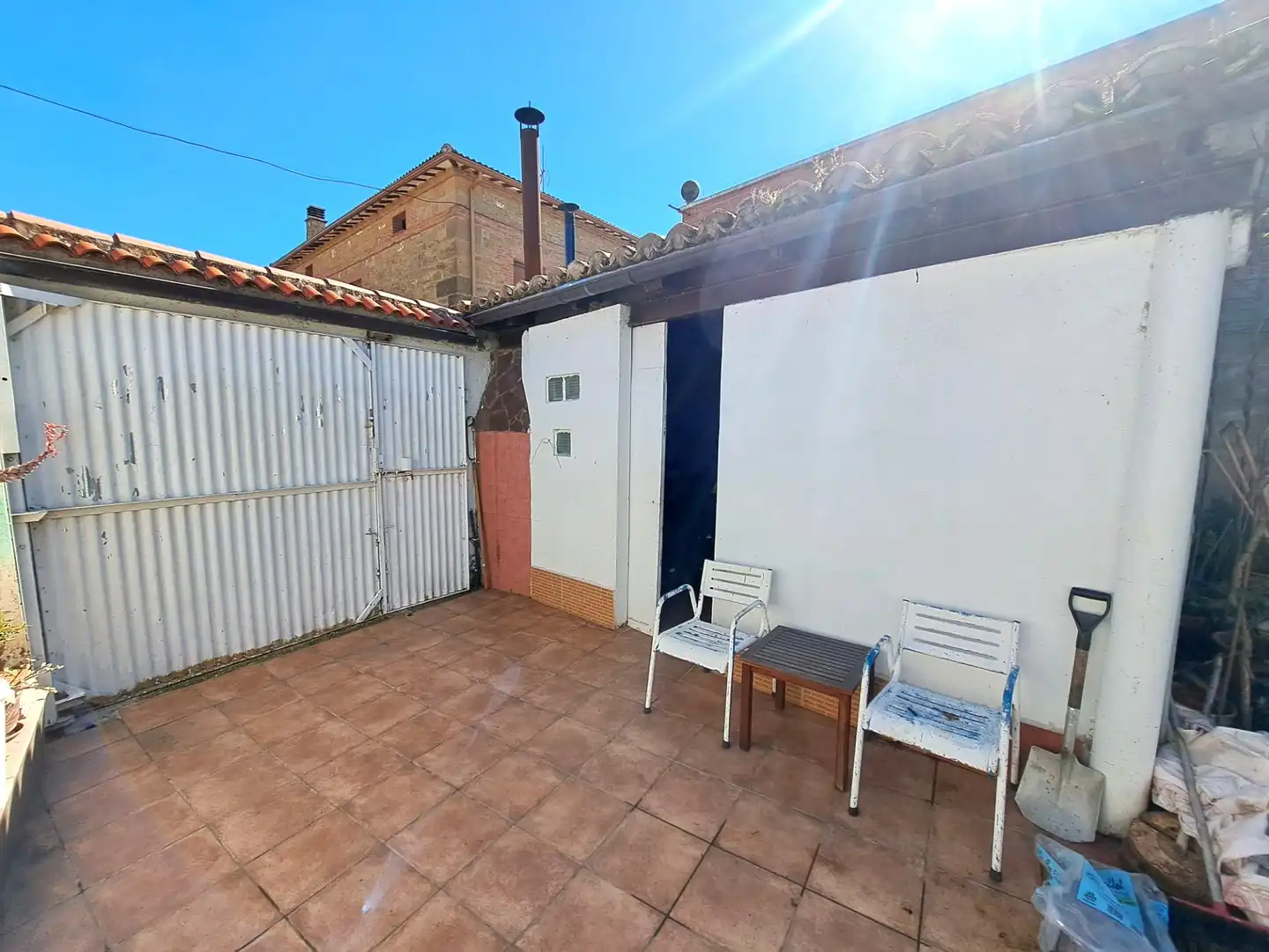 Terrassa de Casa adosada en venda en Baños de Rioja amb Calefacció, Jardí privat i Terrassa