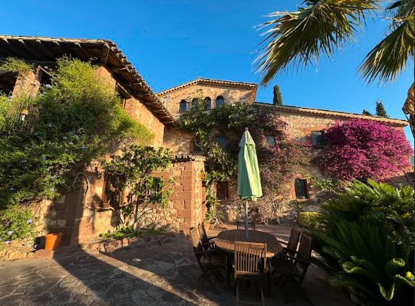 Exterior view of Country house for sale in Corbera de Llobregat  with Air Conditioner, Heating and Private garden