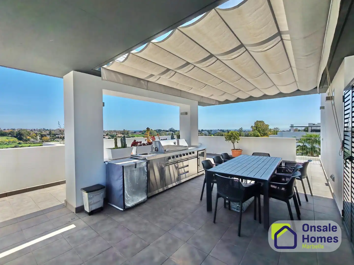 Terrace of Attic for sale in Estepona  with Air Conditioner, Terrace and Storage room