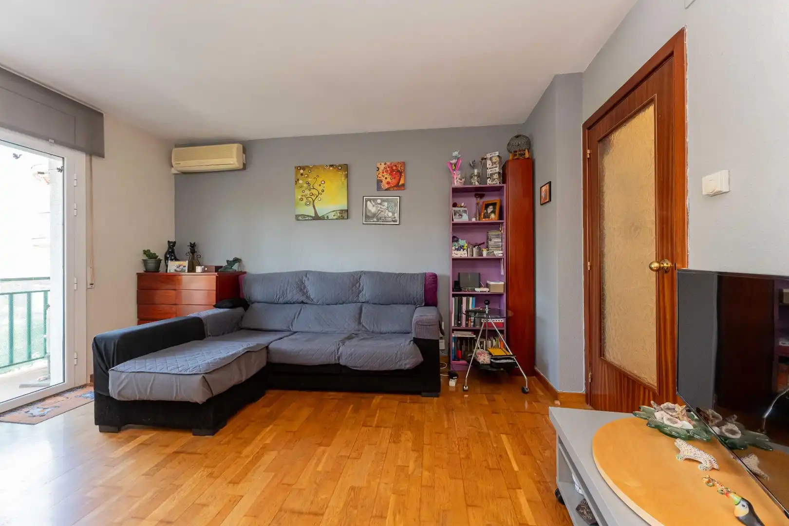 Wohnzimmer von Wohnung zum Verkauf in Gavà mit Klimaanlage, Heizung und Parkett