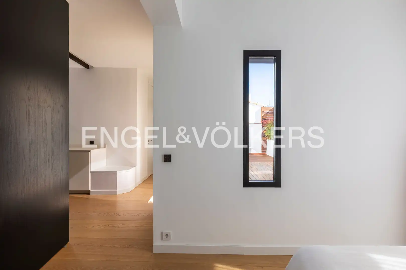 Sala d'estar de Àtic en venda en Madrid amb Aire condicionat, Calefacció i Terrassa