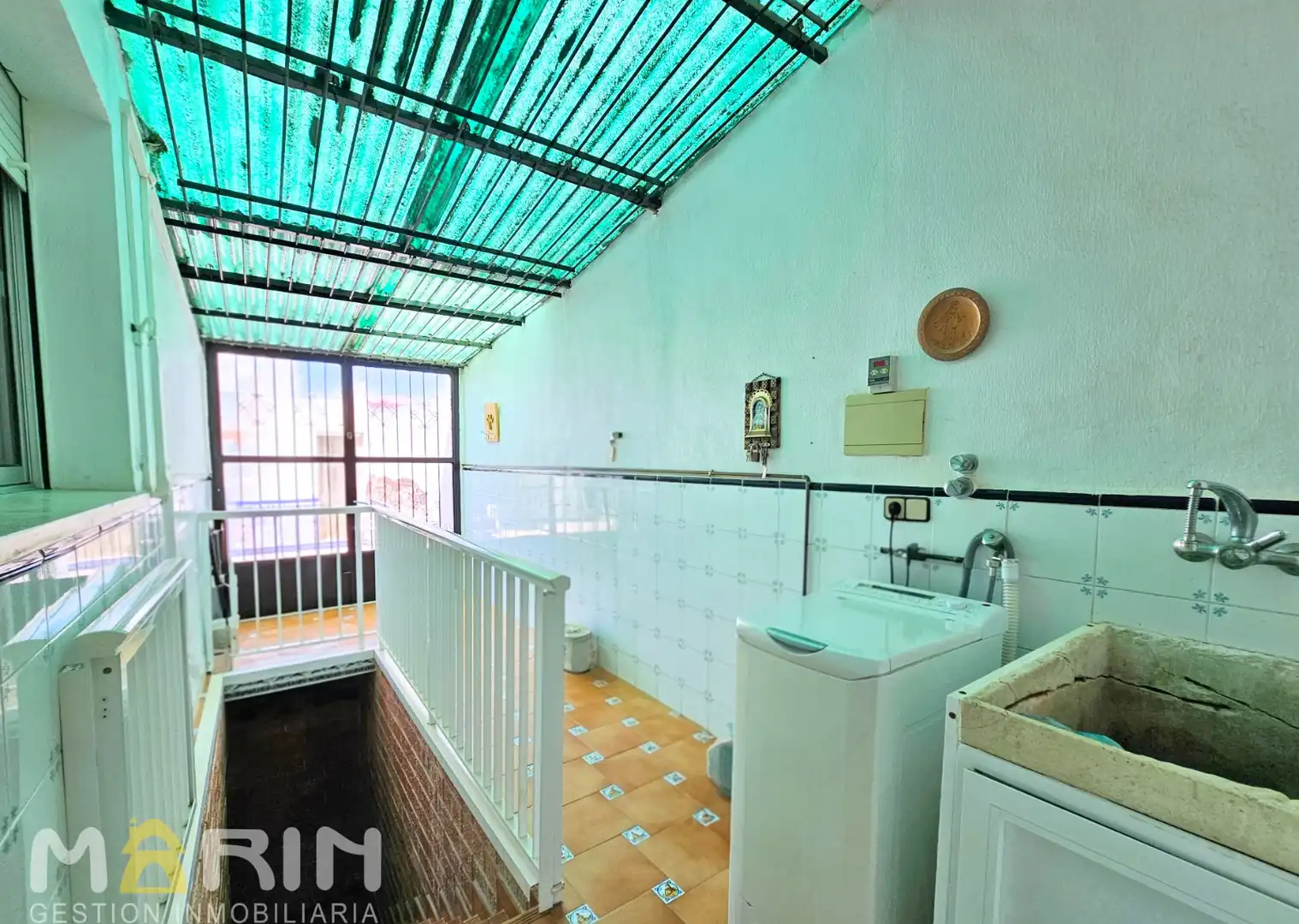Cuina de Casa o xalet en venda en Cartagena amb Aire condicionat, Jardí privat i Terrassa