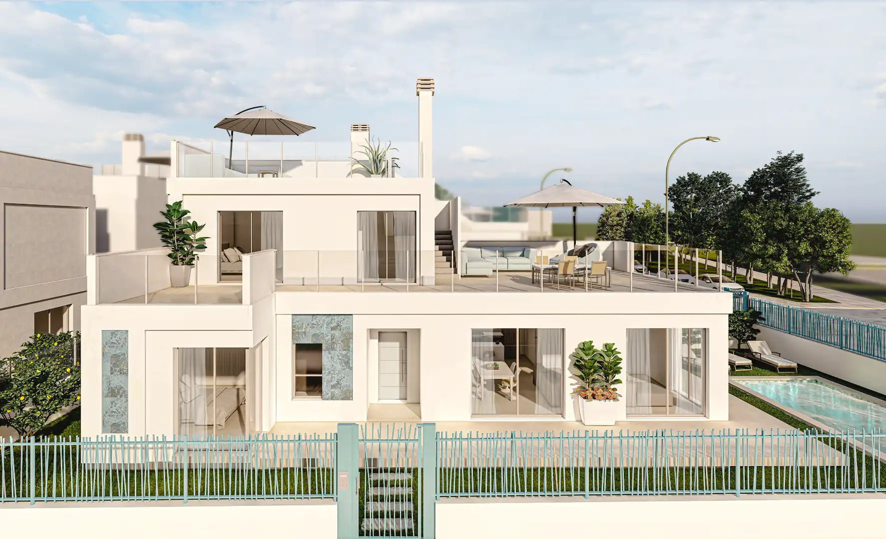 Casa con piscina en venta en Las Lomas de Rame - Bahía Bella, imagen 10
