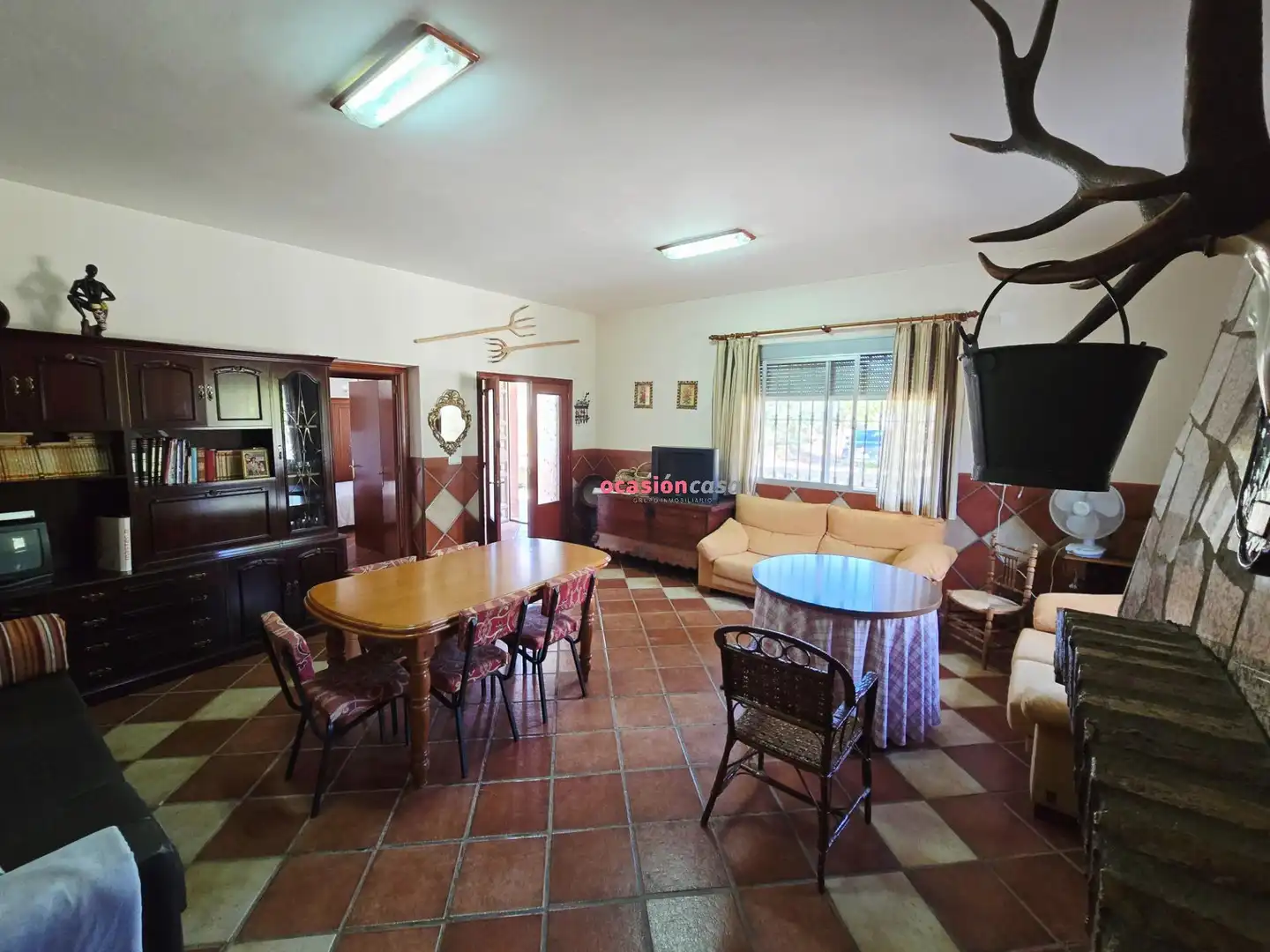 Sala d'estar de Casa o xalet en venda en Alcaracejos amb Traster i Piscina