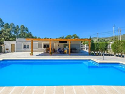 Schwimmbecken von Country house zum verkauf in L'Aleixar mit Klimaanlage, Heizung und Privatgarten