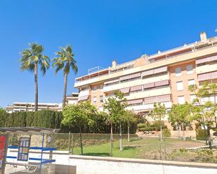 Vista exterior de Pis en venda en Málaga Capital amb Aire condicionat, Jardí privat i Terrassa