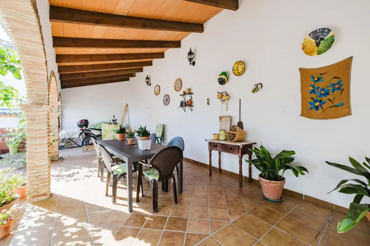 Terrassa de Casa o xalet en venda en Málaga amb Aire condicionat i Calefacció