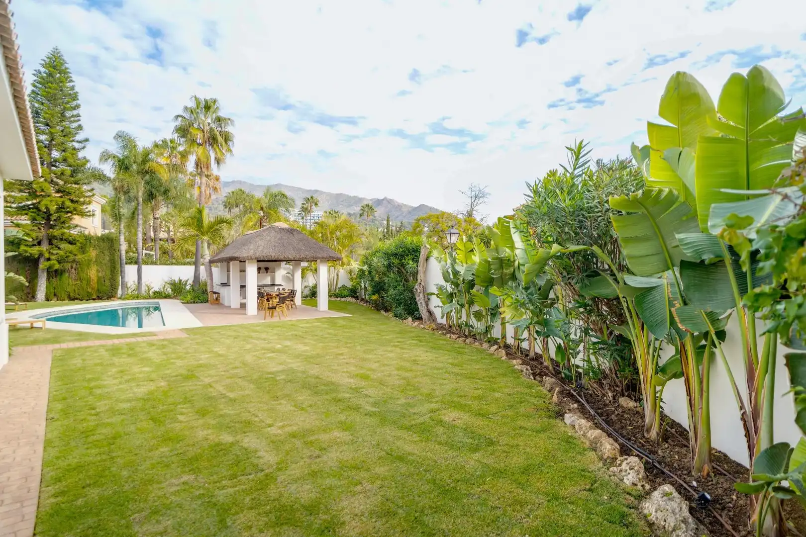 Jardín de Casa o chalet en venta en Marbella con Aire acondicionado, Jardín privado y Terraza