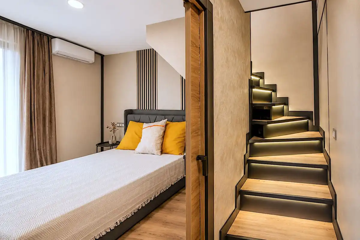 Bedroom of Duplexes for sale in Mijas  with Air Conditioner, Terrace and Furnished