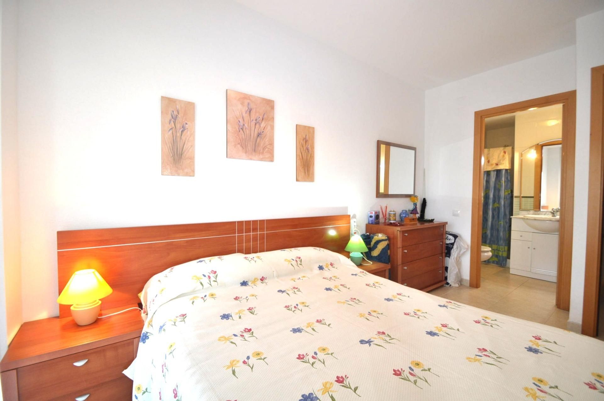 Schlafzimmer von Wohnungen zum verkauf in Alcanar mit Klimaanlage, Heizung und Privatgarten