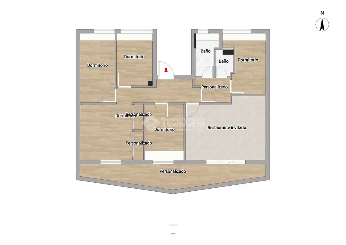 Flat for sale in Madrid  with Air Conditioner, Heating and Parquet flooring