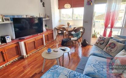 Living room of Apartment for sale in Fuengirola  with Air Conditioner, Parquet flooring and Terrace