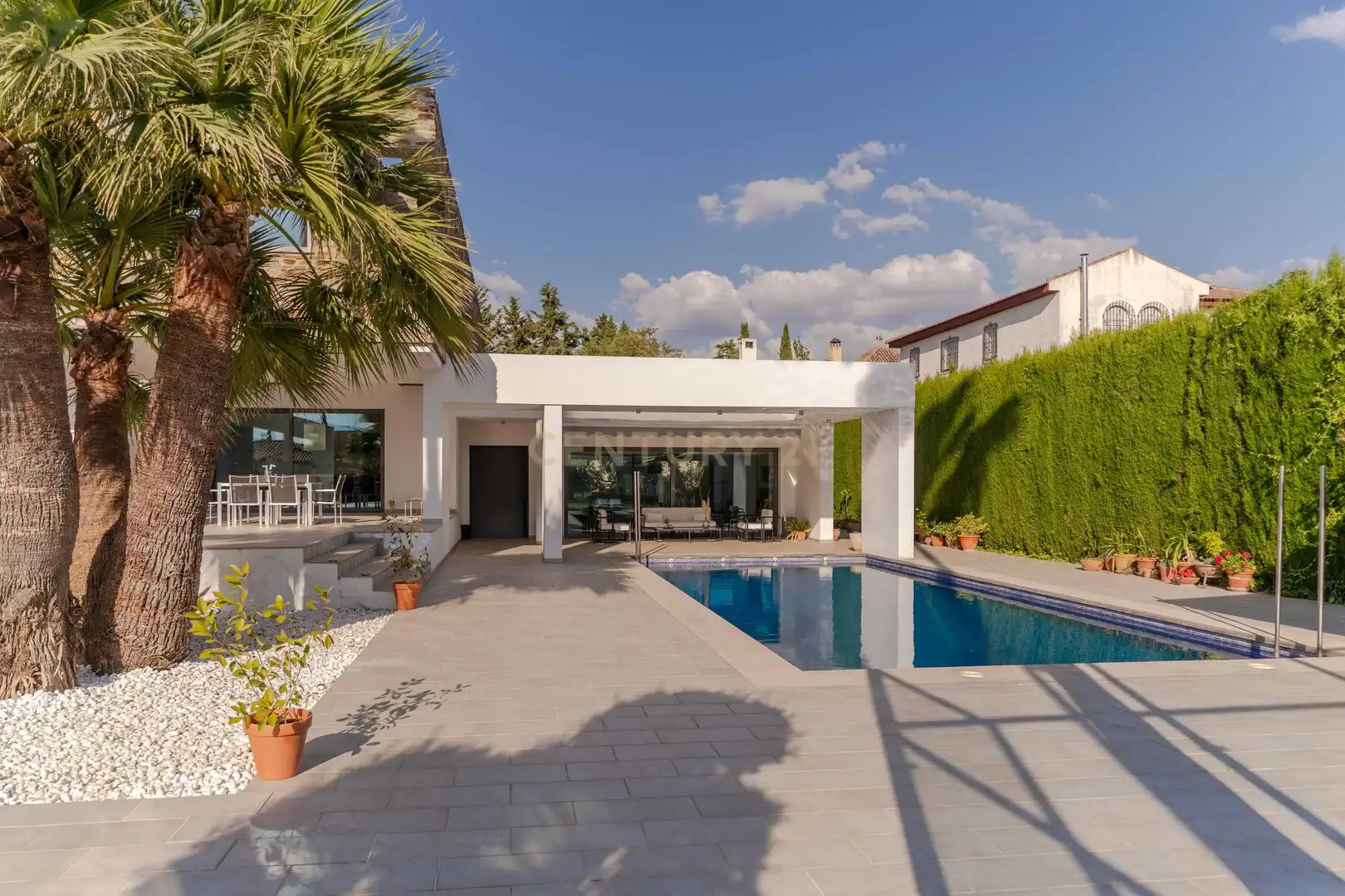 Terrassa de Casa o xalet en venda en Gójar amb Aire condicionat, Jardí privat i Traster