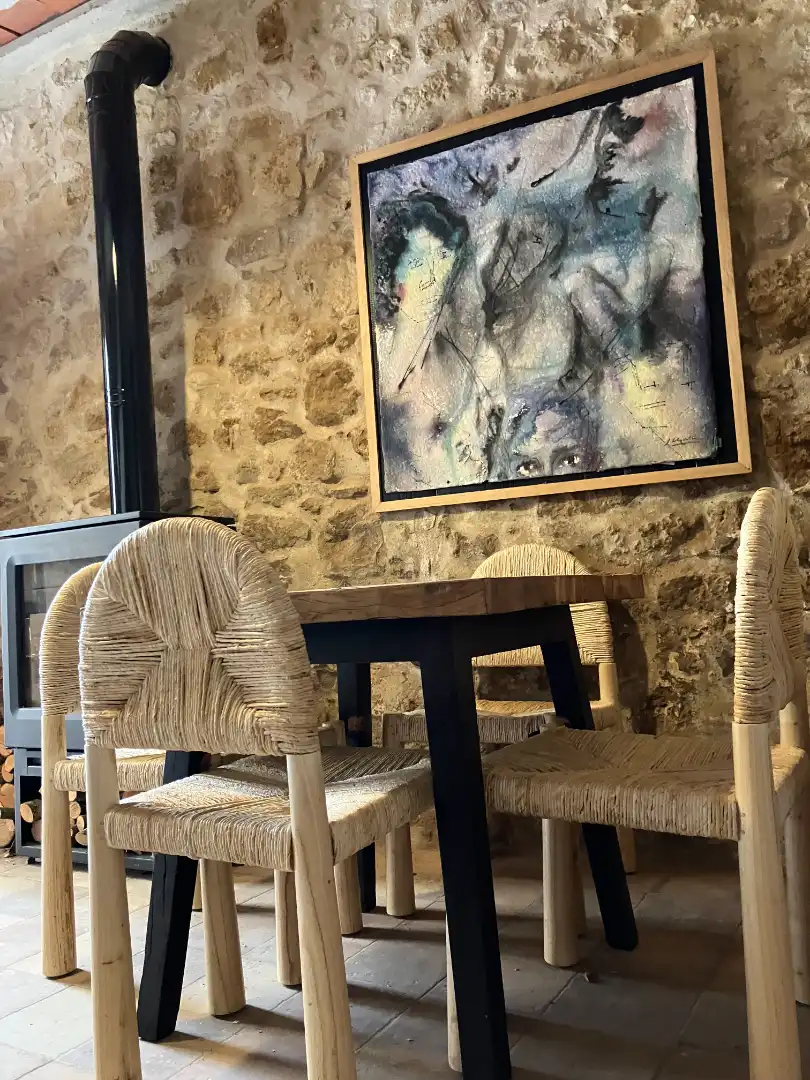Comedor de Casa o chalet de alquiler en Benassal con Terraza, Amueblado y Horno