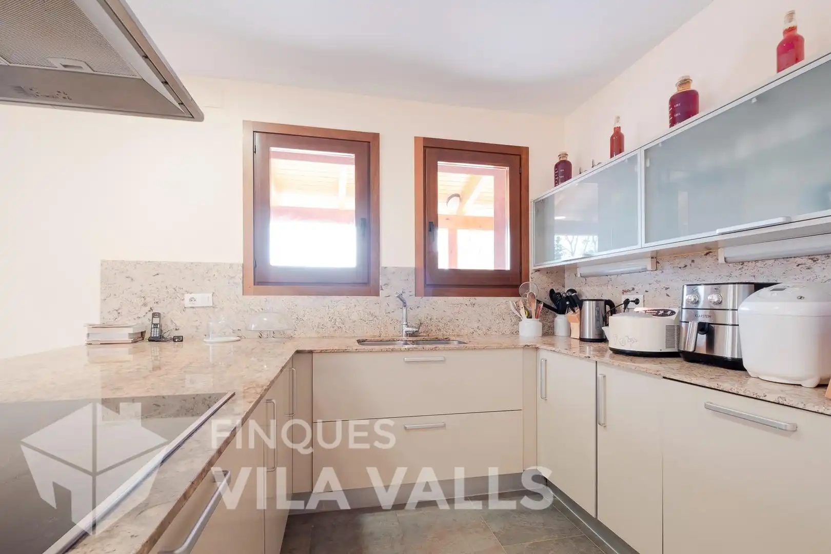 Cocina de Casa o chalet en venta en Gallifa con Aire acondicionado, Calefacción y Jardín privado