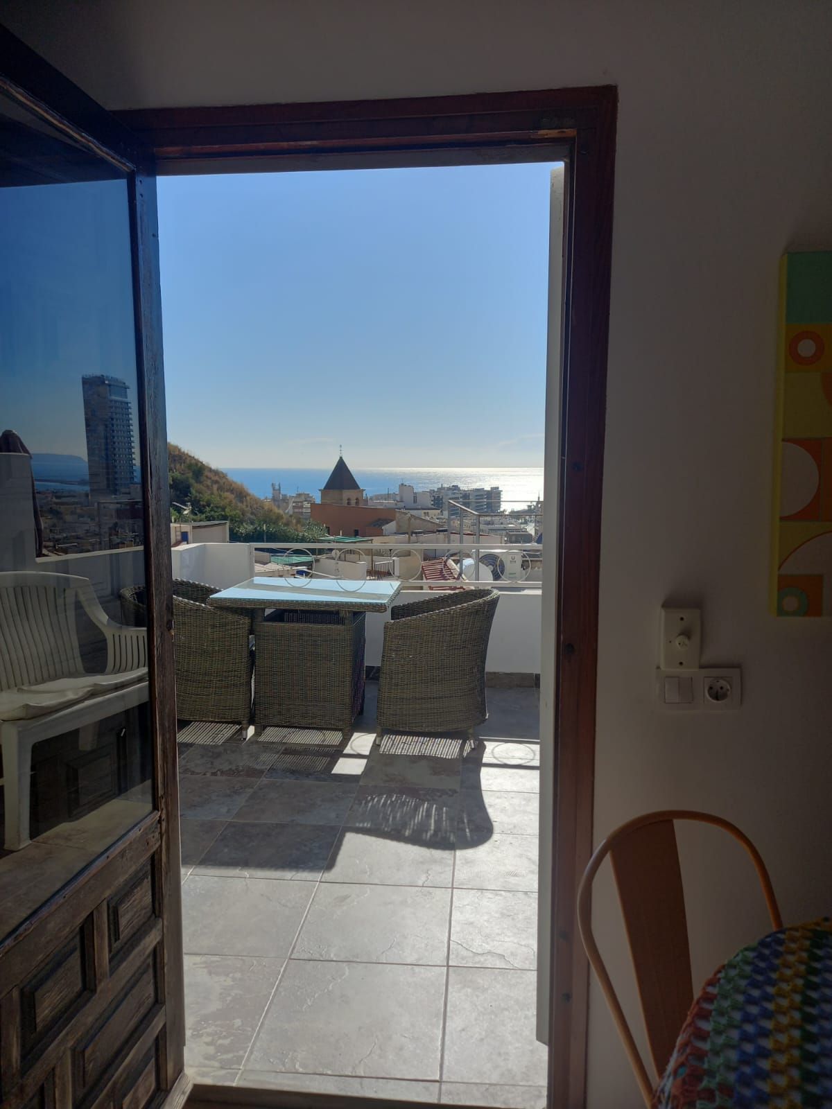 Terrace of Single-family semi-detached for sale in Alicante / Alacant  with Air Conditioner, Terrace and Storage room