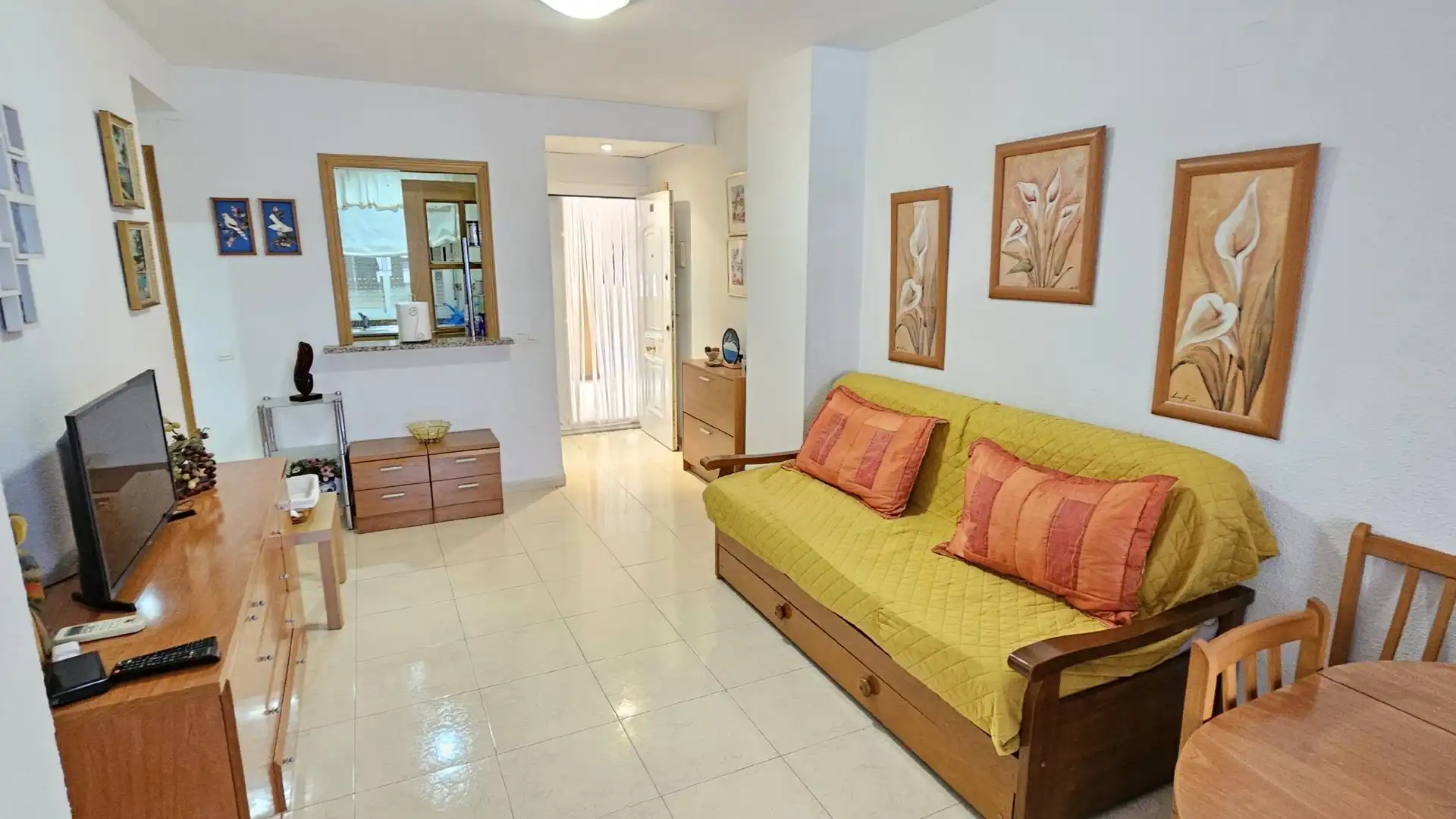 Sala d'estar de Apartament en venda en Oropesa del Mar / Orpesa amb Aire condicionat, Calefacció i Terrassa
