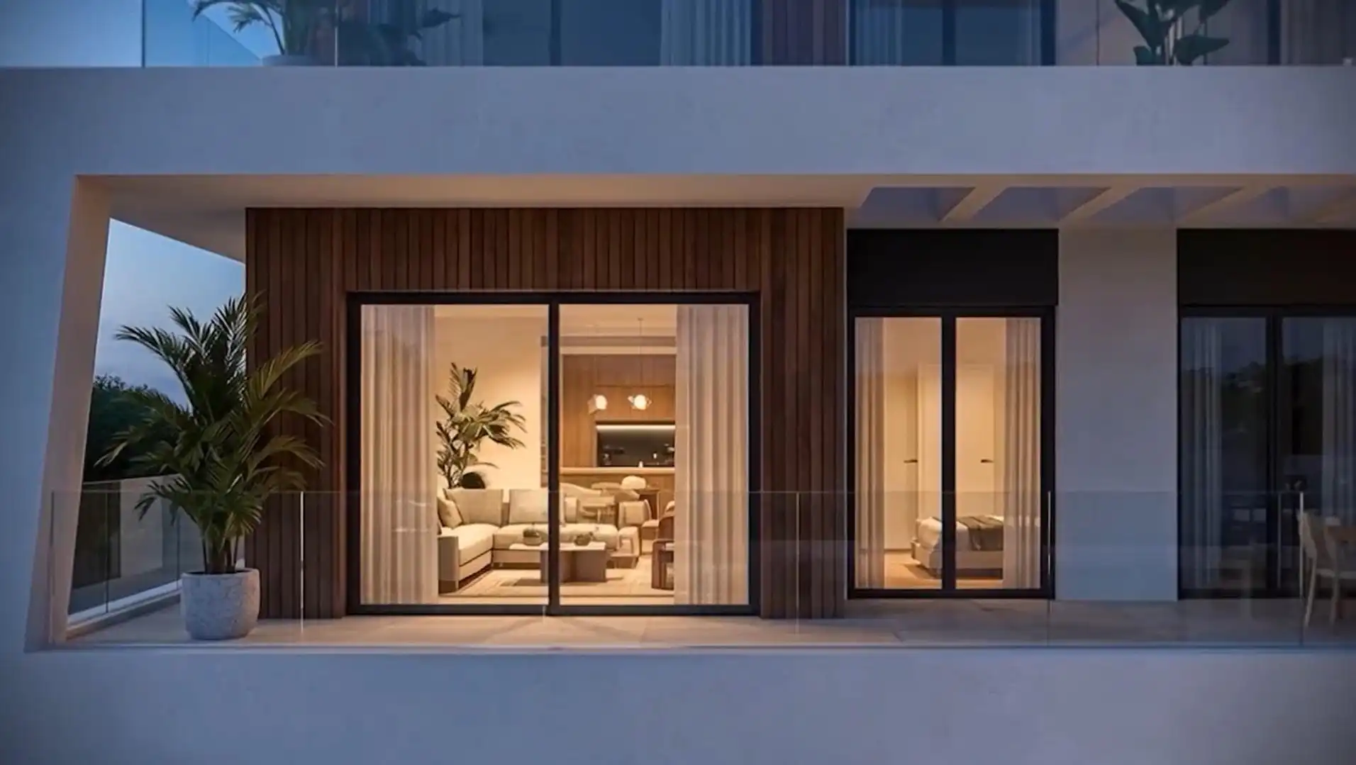 Terraza de Apartamento en venta en Finestrat con Aire acondicionado, Terraza y Trastero