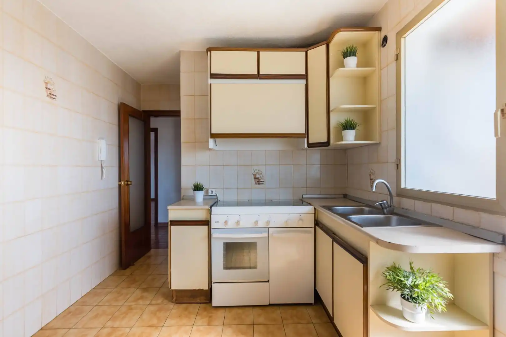 Kitchen of Flat for sale in Murcia  with Balcony