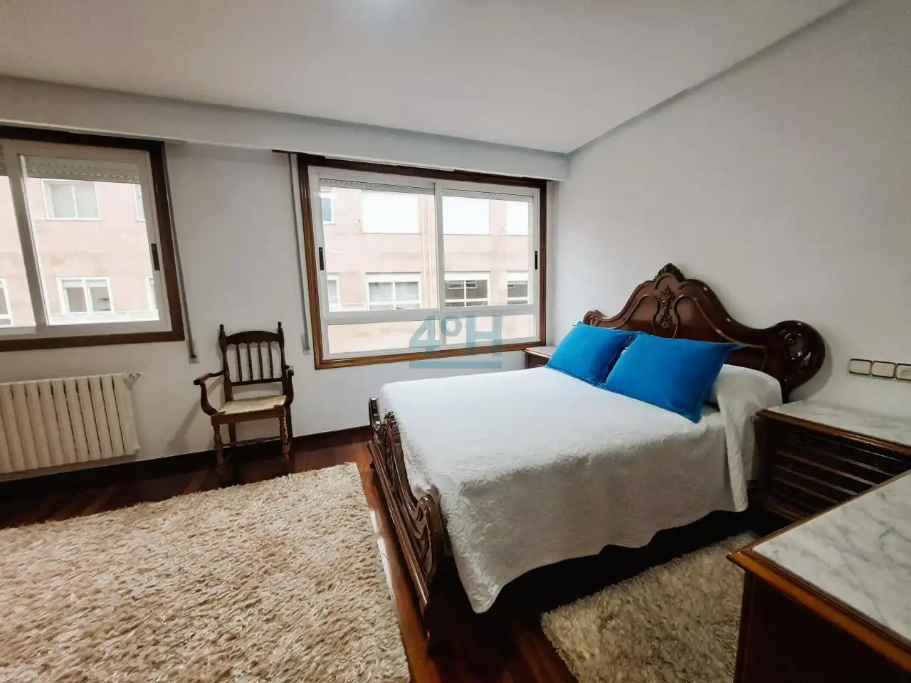 Bedroom of Duplexes for sale in Ourense Capital   with Heating, Parquet flooring and Balcony