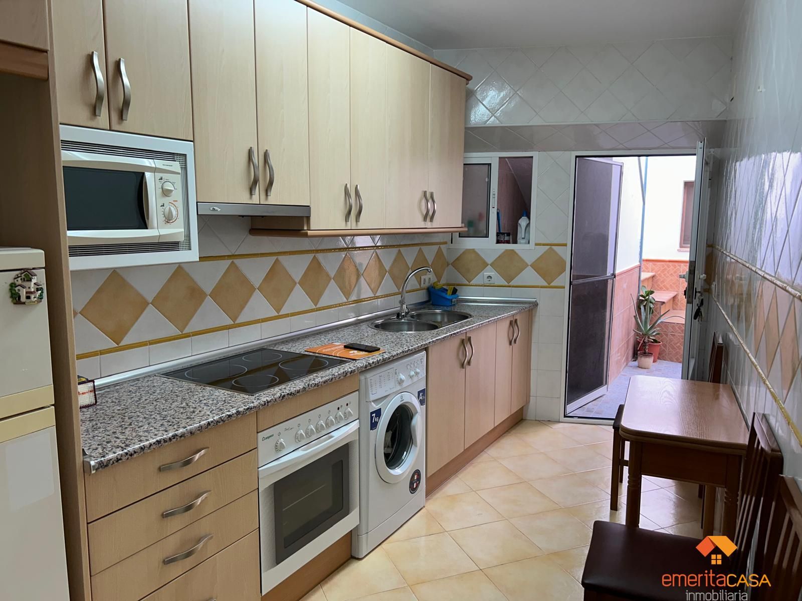 Kitchen of House or chalet to rent in Mérida  with Storage room, Furnished and Balcony