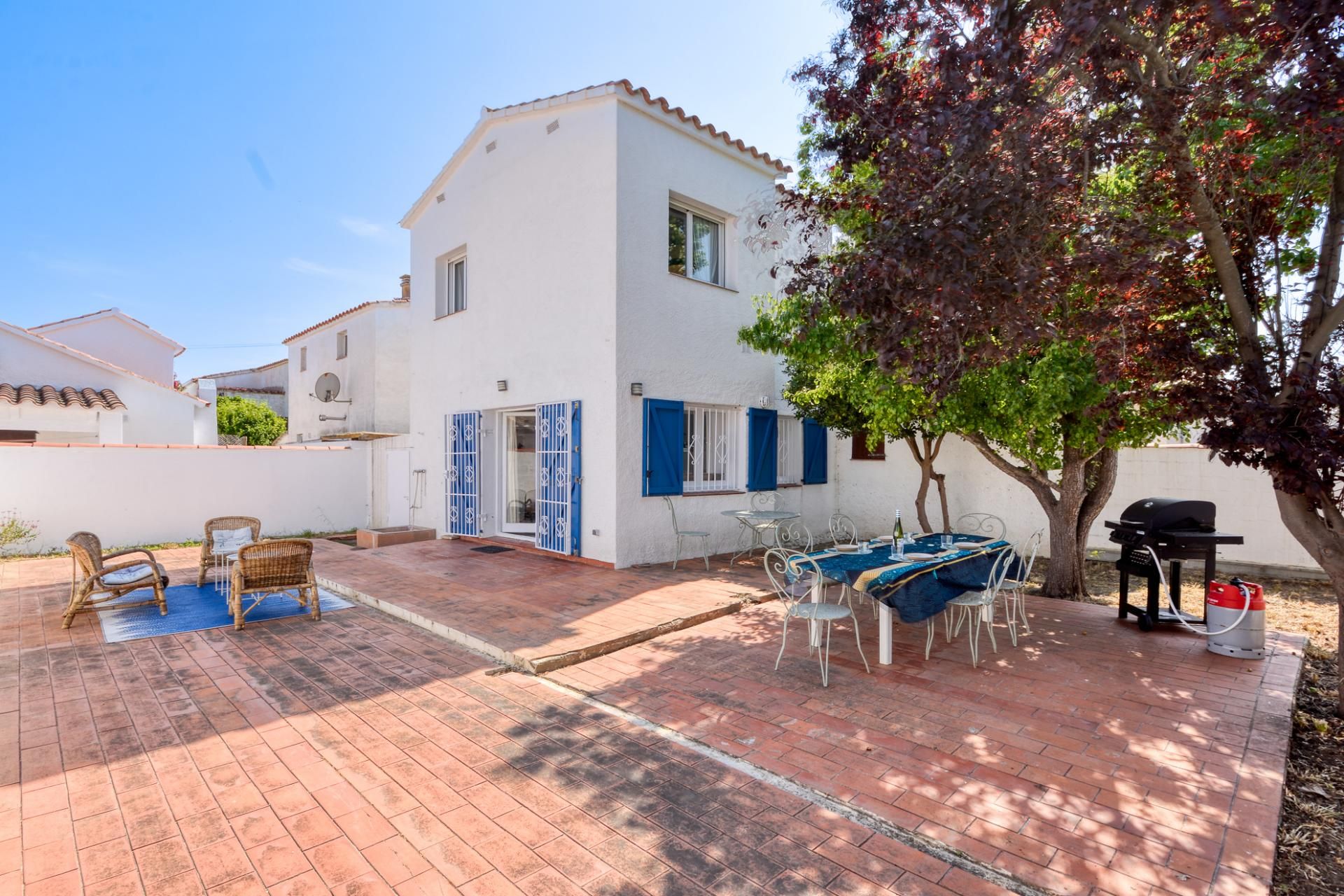 Garden of House or chalet for sale in Roses  with Private garden, Terrace and Oven