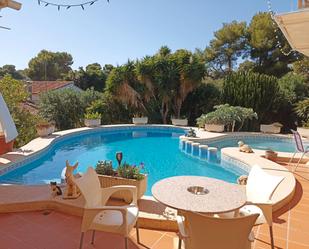 Piscina de Casa o xalet en venda en Moraira amb Aire condicionat, Terrassa i Piscina