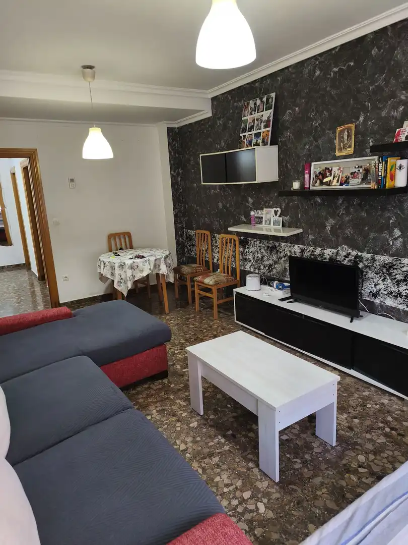 Sala de estar de Apartamento en venta en Albacete con Calefacción