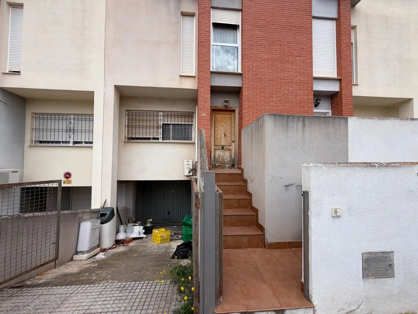 Vista exterior de Casa adosada en venta en Cartagena con Aire acondicionado, Calefacción y Terraza