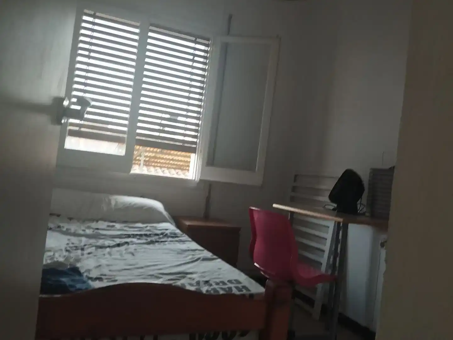 Bedroom of Flat for sale in Girona Capital  with Terrace and Balcony