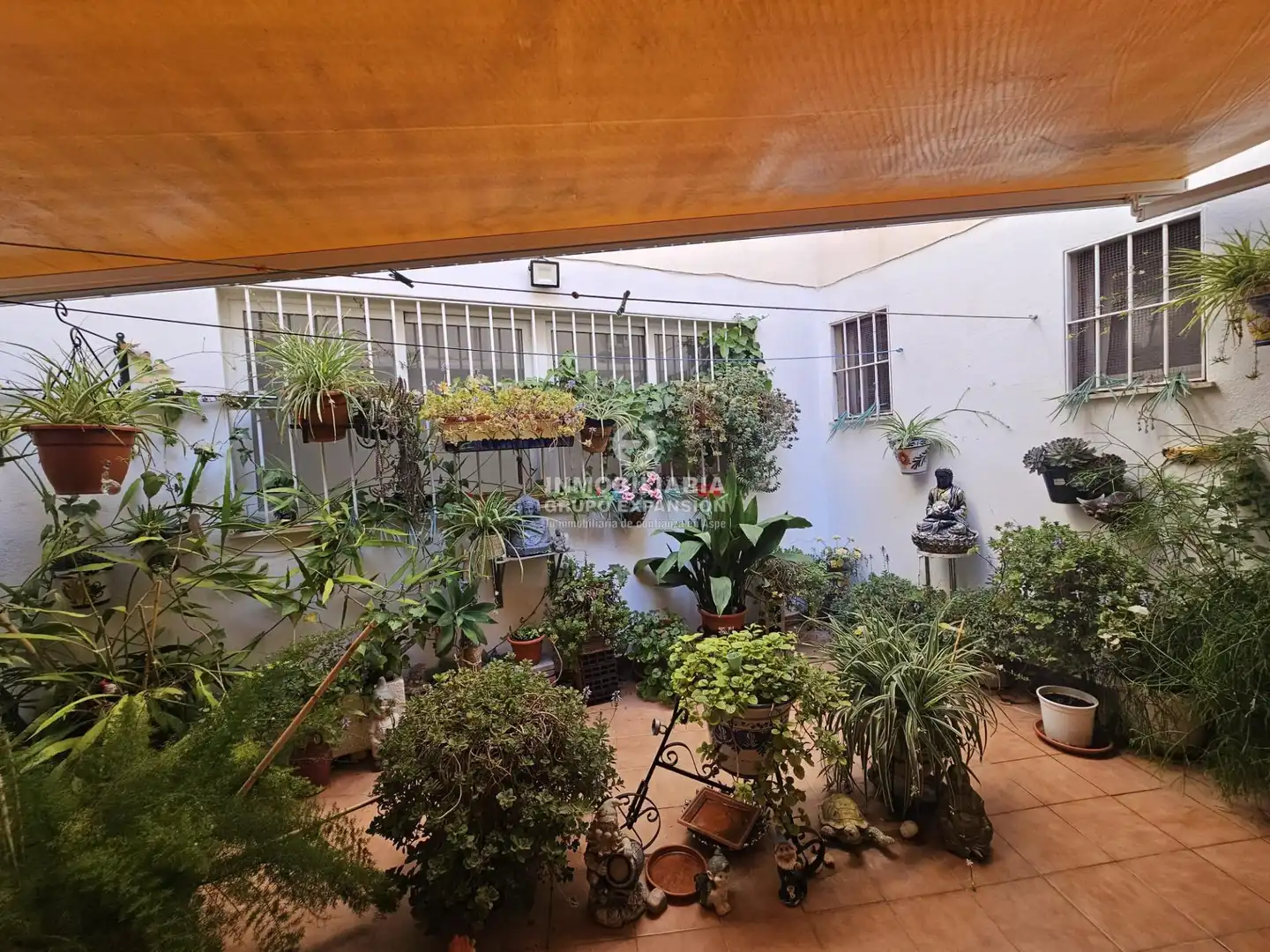 Garten von Wohnung zum Verkauf in Aspe mit Klimaanlage, Heizung und Privatgarten