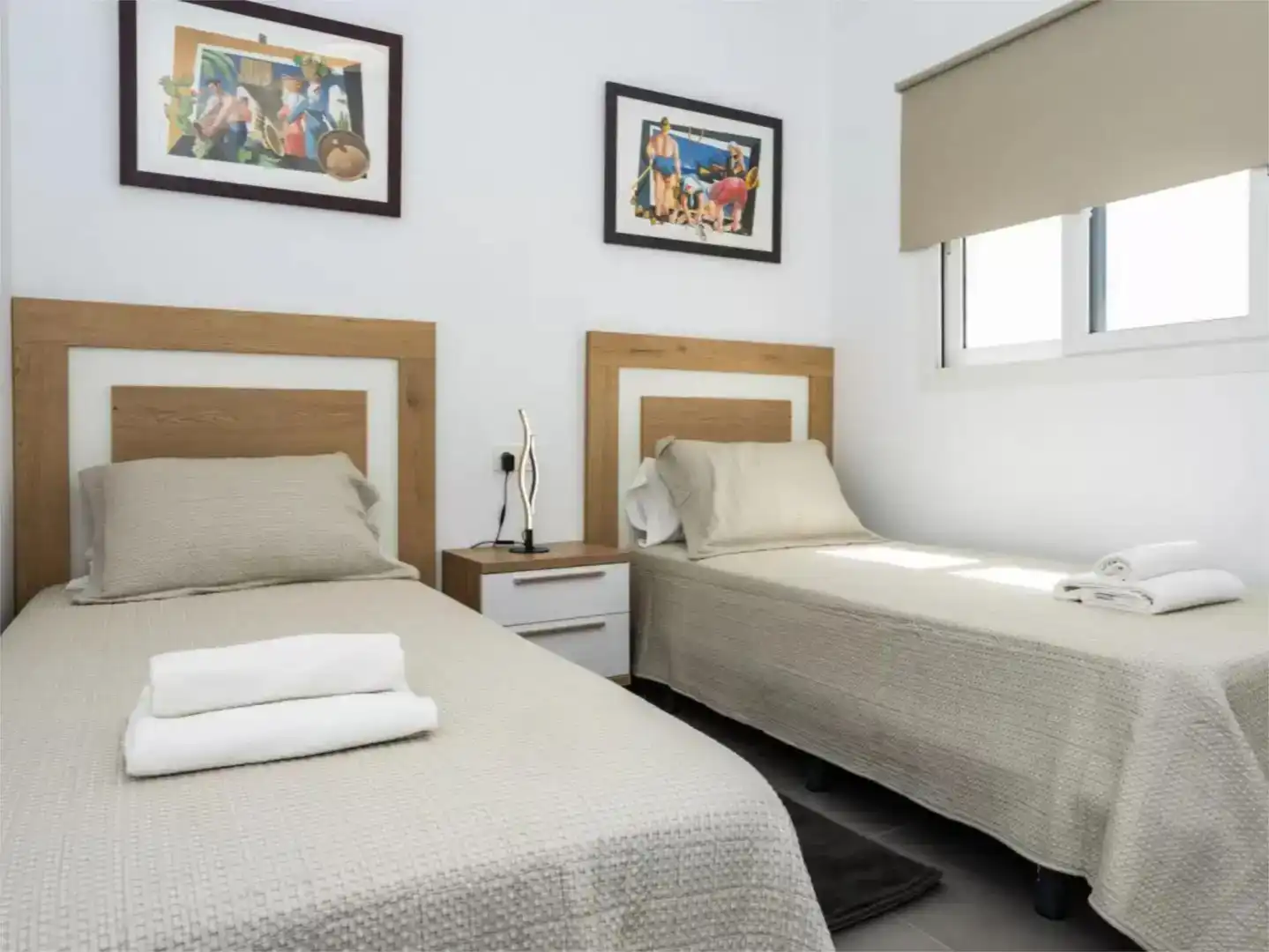 Dormitori de Apartament de lloguer en Arrecife amb Moblat
