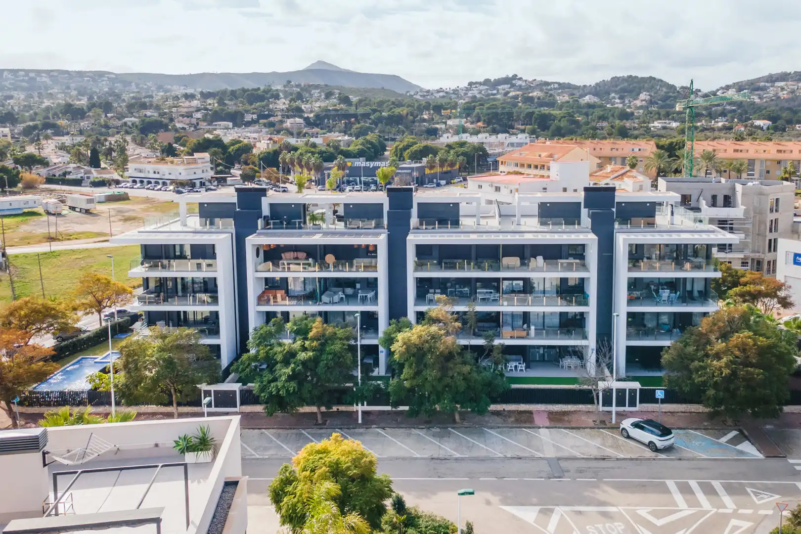 Vista exterior de Apartament en venda en Jávea / Xàbia amb Calefacció, Terrassa i Piscina
