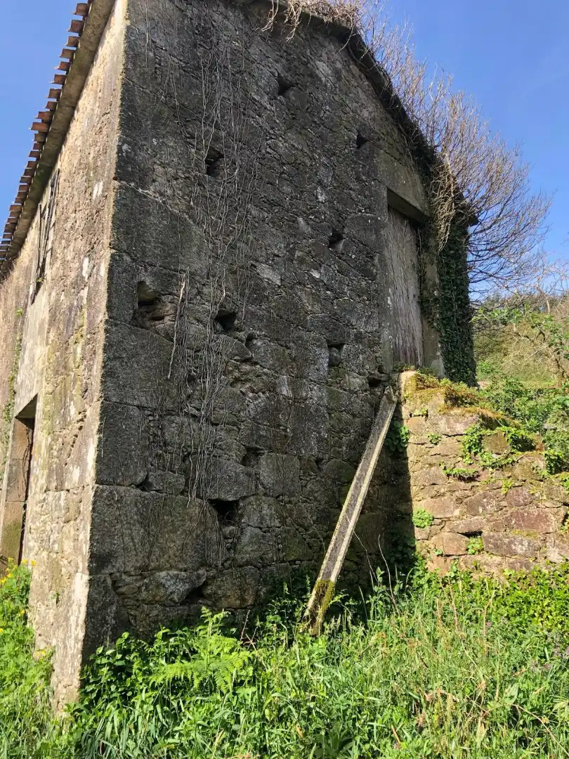 Vista exterior de Casa o xalet en venda en Negreira
