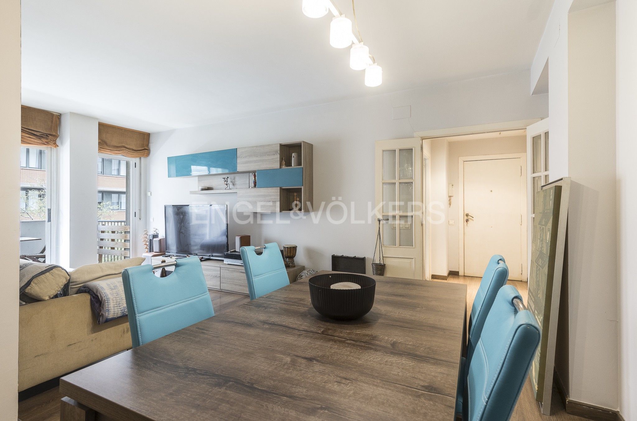Dining room of Apartment for sale in  Barcelona Capital  with Heating, Terrace and Balcony