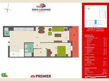 Flat for sale in Lledoner