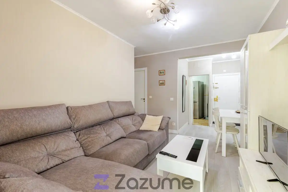 Sala de estar de Piso de alquiler en Alcalá de Henares con Aire acondicionado, Parquet y Terraza