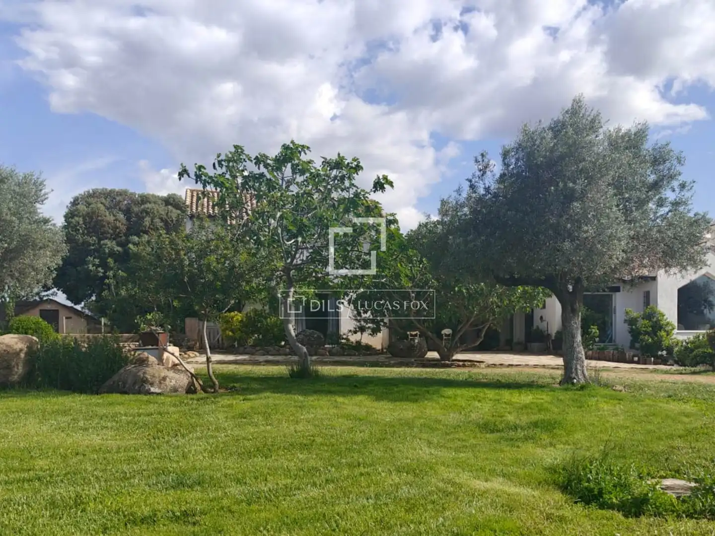 Jardí de Finca rústica en venda en Malpica de Tajo amb Aire condicionat, Traster i Piscina