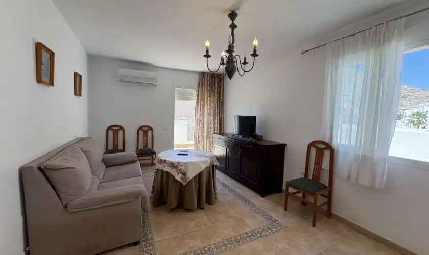 Sala de estar de Ático en venta en Carboneras con Aire acondicionado, Calefacción y Terraza