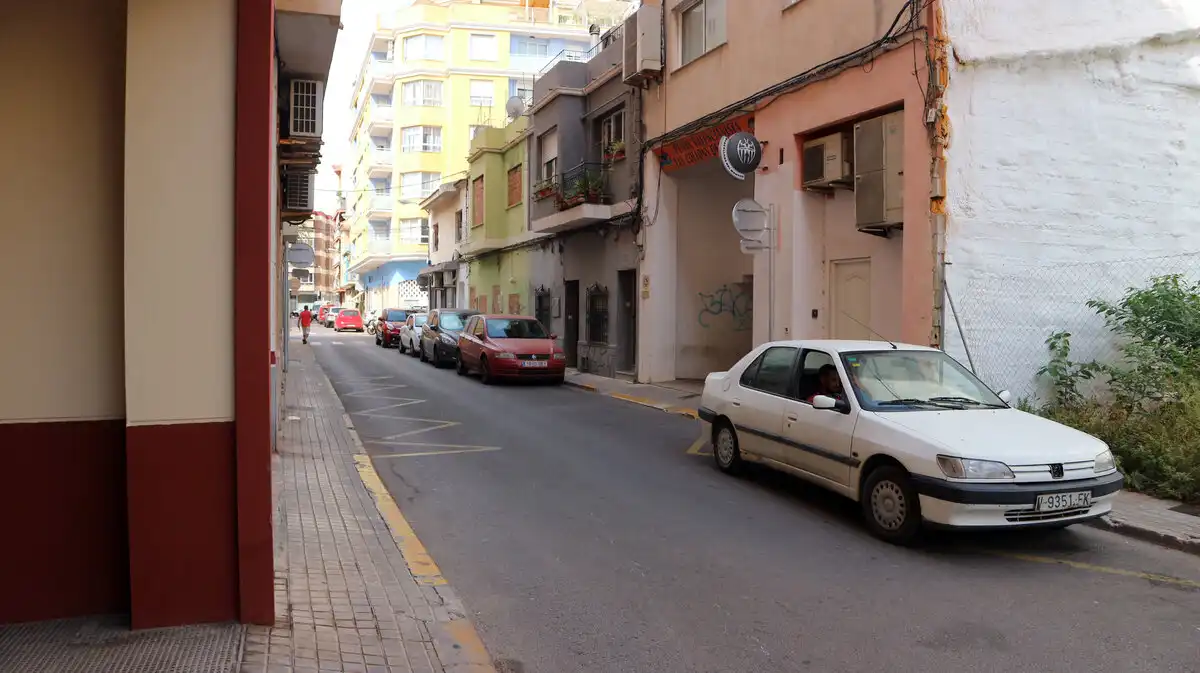 Vista exterior de Garaje en venta en Dénia