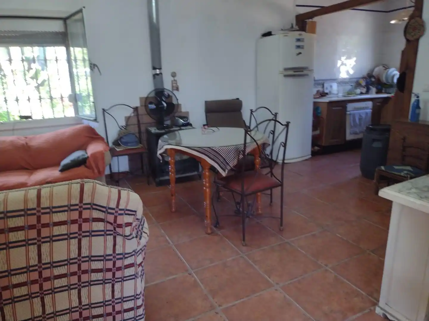 Cocina de Casa o chalet en venta en Cantillana con Jardín privado y Piscina