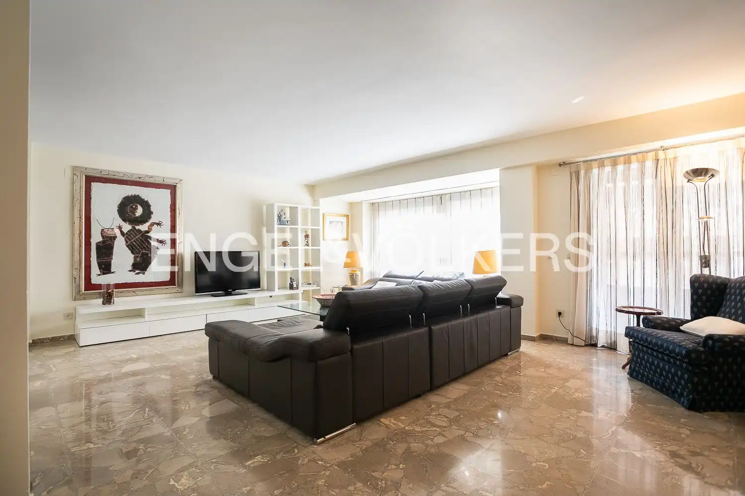 Sala de estar de Piso en venta en Valencia con Aire acondicionado, Calefacción y Balcón