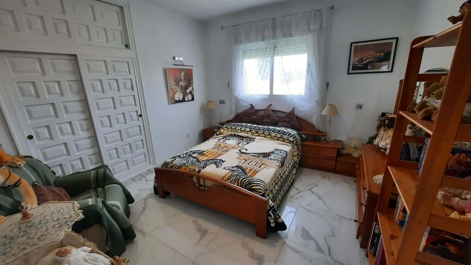 Bedroom of Houses for sale in L'Alfàs del Pi  with Air Conditioner, Heating and Terrace