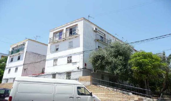 Vista exterior de Piso en venta en San Juan de Aznalfarache