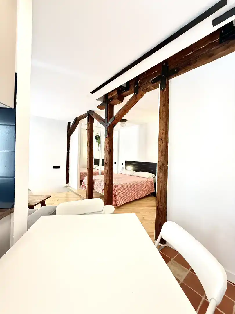 Bedroom of Study for rent in  Madrid Capital  with Air Conditioner and Balcony