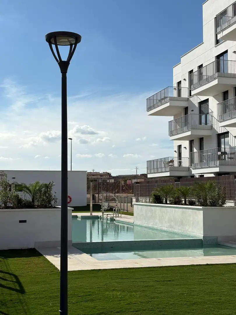 Piscina de Apartamento de alquiler en Murcia con Aire acondicionado, Calefacción y Terraza